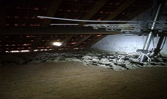 début de travaux d'isolation