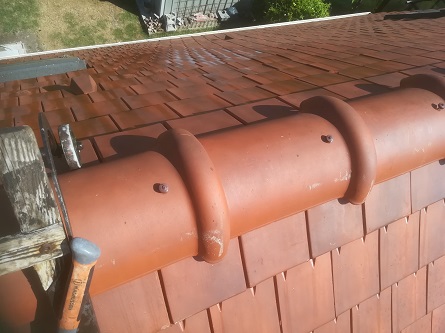 Rénovation de faîtières